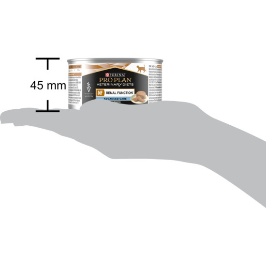Вологий корм для кішок Purina Pro Plan Veterinary Diets NF Renal Function При патології нирок 195 г (7613287873620)