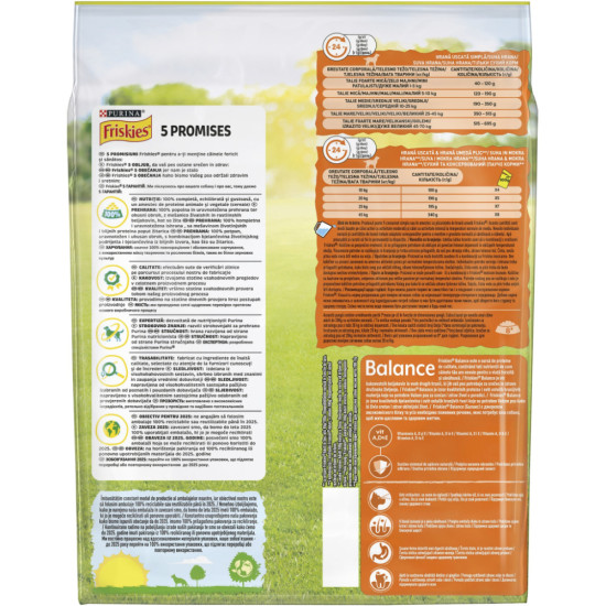 Сухий корм для собак Purina Friskies Balans з куркою й овочами 2.4 кг (7613034232168)