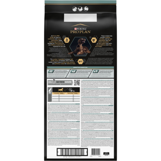 Сухий корм для собак Purina Pro Plan Large Athletic Adult 2+ Sensitive Digestion Для великих порід атлетичної статури З ягням 14 кг (7613035415591)