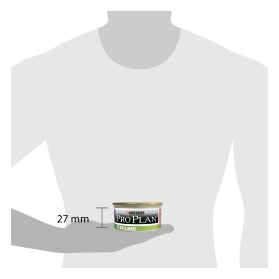 Вологий корм для кішок Purina Pro Plan Sterilised З тунцем та лососем 85 г (8445290173287)