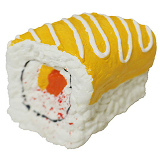 Іграшка для собак MISOKO&CO Форма суші жовта 4.4 см (BEIRJ03528)