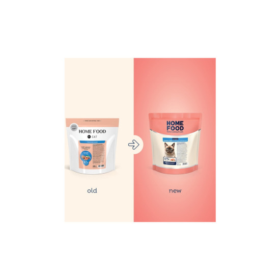 Сухий корм для кішок Home Food Hypoallergenic For sterilised морський коктейль 200 г (4820290090118)