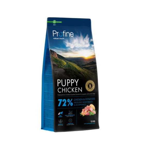 Сухий корм для собак Profine Puppy Chicken and Potatoes для цуценят та юніорів всіх порід 12 кг (8595602569939)
