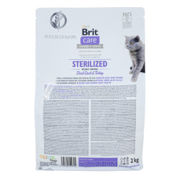 Сухий корм для кішок Brit Care Cat GF Sterilized Weight Control 2 кг (8595602540792)