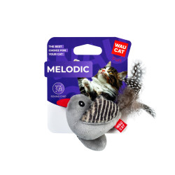 Іграшка для котів Waucat Fun Melodic Пташка зі звуковим чіпом 13 см (7513)