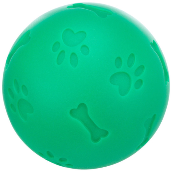 Іграшка для собак Trixie Куля для ласощів Пластик Зелена 7 см (4011905034928)