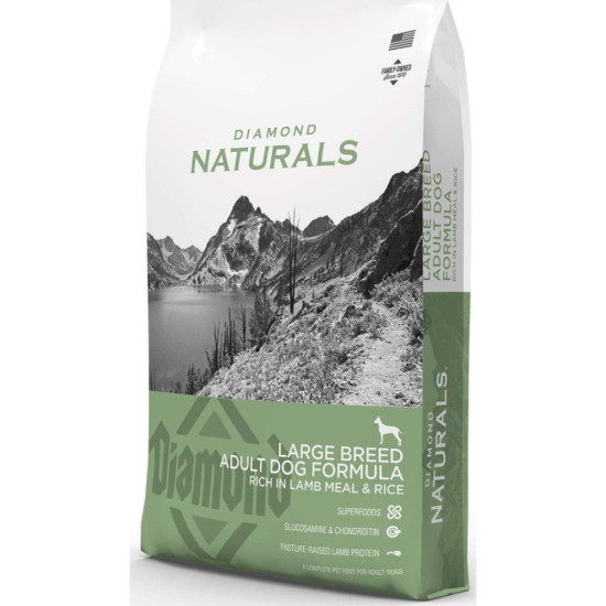 Сухий корм для собак Diamond Naturals Adult Large Breed Lamb&Rice 15 кг (0074198615377)