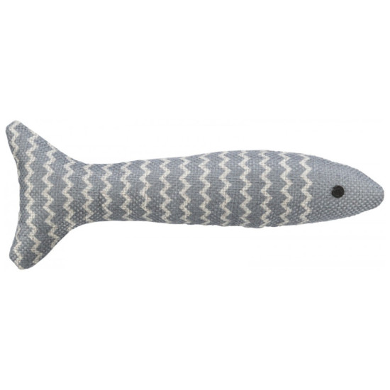 Іграшка для котів Trixie Риба з котячою м'ятою Поліестер Кольорова 20 см (4011905411187)