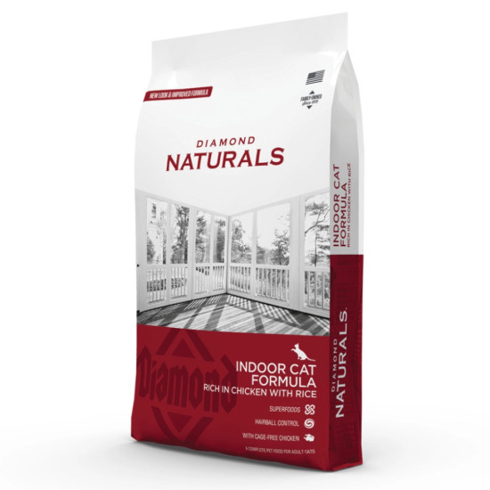 Сухий корм для кішок Diamond Naturals Indoor Cat Chicken&Rice 7.5 кг (0074198615254)