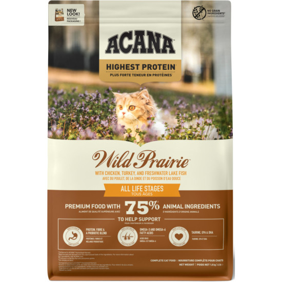 Сухий корм для кішок ACANA Wild Prairie Cat 1.8 кг (0064992714574)