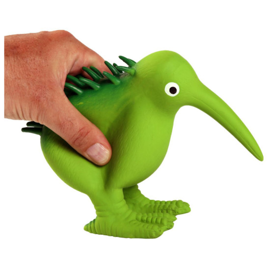 Іграшка для собак Kiwi Walker Птах ківі 8.5 см зелена (8596075000127)