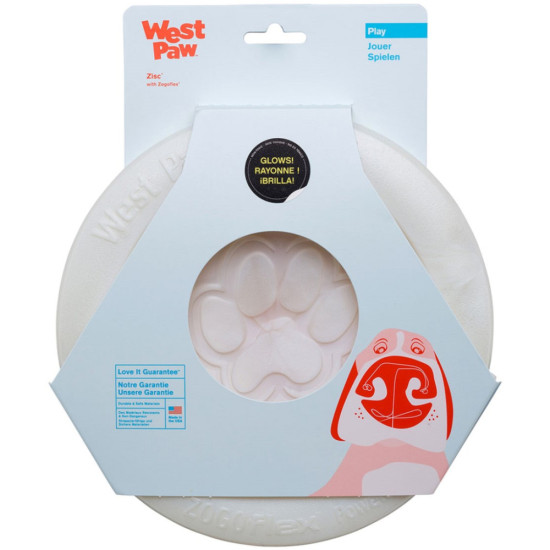 Іграшка для собак West Paw Zisc Large Glow 22 см (0747473738930)
