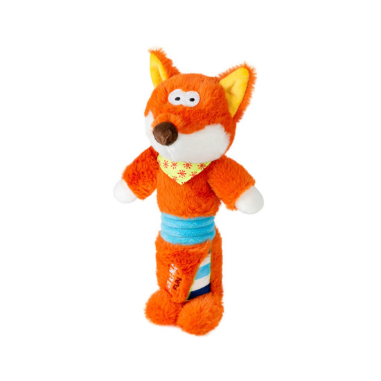 Іграшка для собак GiGwi Shaking Fun Лис з великою пищалкою 32 см (2259)