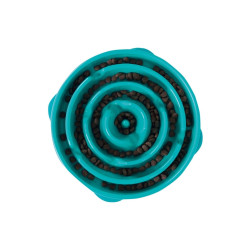 Посуд для собак Outward Hound Миска-лабіринт Fun Feeder Дроп велика бірюзова (0700603510028)