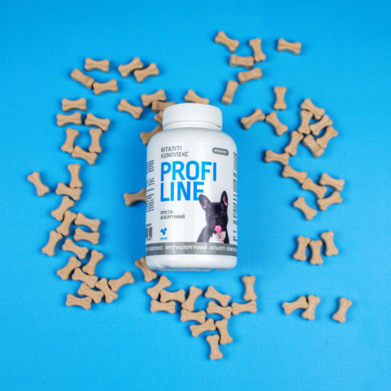 Вітаміни для собак ProVET Віталіті комплекс протиалергічний 100 табл. (4823082431663)