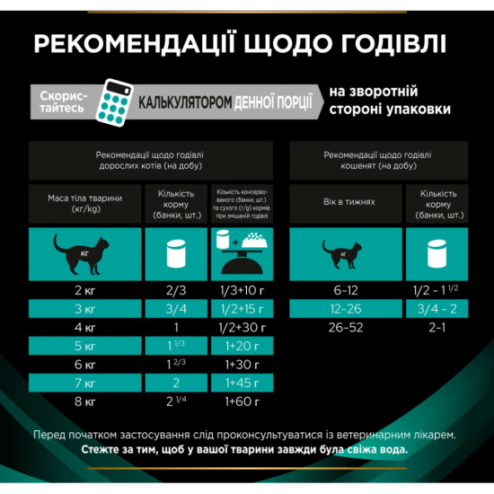 Вологий корм для кішок Purina Pro Plan Veterinary Diets EN Gastrointestinal При розладах кишкової абсорбції та годівлі у період відновлення 195 г (8445290093004)