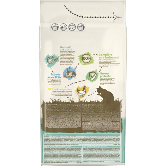 Сухий корм для кішок Purina Cat Chow Hairball з куркою 1.5 кг (5997204514486)