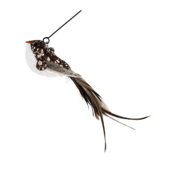 Іграшка для котів Waucat Fun Teaser дражнилка на присосці з пташкою 80 см (7564)