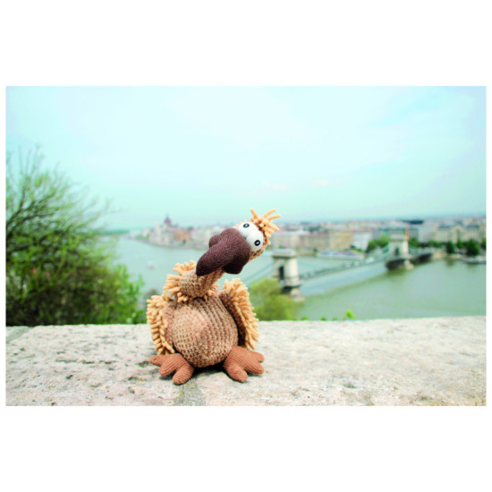 Іграшка для собак Trixie Гриф Густав Тканина і плюш 24 см (4011905359113)