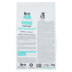 Сухий корм для собак Brit Care GF Mini Light & Sterilised 2 кг (8595602521067)