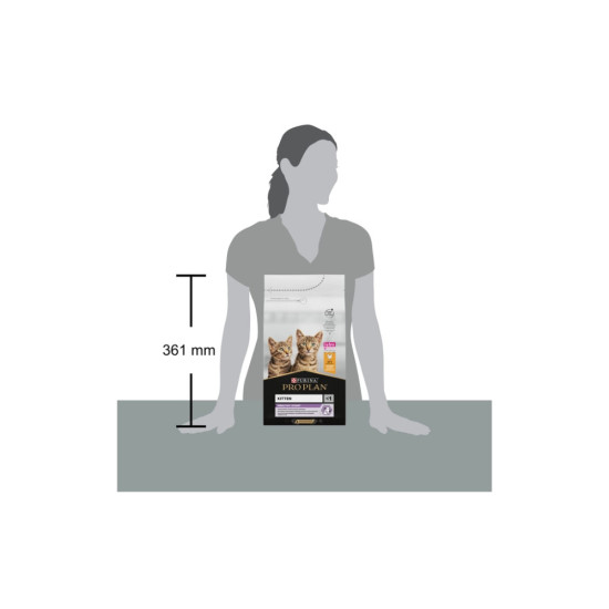 Сухий корм для кішок Purina Pro Plan Original Kitten до 12 місяців з куркою 1.5 кг (7613036505178)