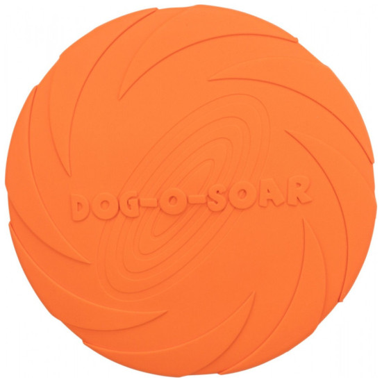 Іграшка для собак Trixie Activity Літаюча тарілка d:22 см (помаранчева) (4011905335025)