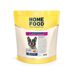 Сухий корм для собак Home Food ADULT MINI/MEDIUM Hypoallergenic з телятиною, овочами та духмяними травами 300 г (4820290090200)