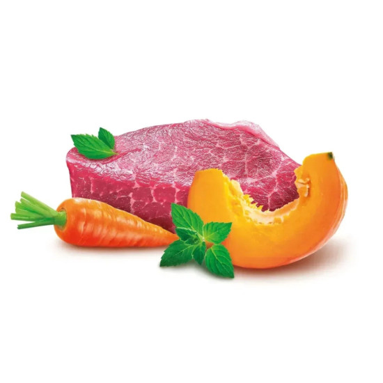 Сухий корм для собак Home Food ADULT MINI/MEDIUM Hypoallergenic з телятиною, овочами та духмяними травами 300 г (4820290090200)