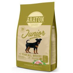 Сухий корм для собак ARATON Junior All Breeds 15 кг (ART47469)
