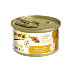 Консерви для котів GimCat Shiny Cat тунець та гарбуз 70 г (4002064414737)