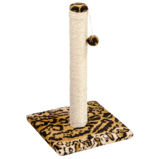 Дряпка (кігтеточка) для котів Природа Д00 стовпчик 53 cм (жаккард) (4820157402764)