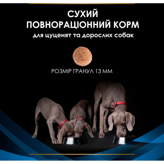 Сухий корм для собак Purina Pro Plan Veterinary Diets DRM Dermatosis Для підтримання функції шкіри при дерматозах та надмірному випадінні шерсті 3 кг (7613035156289)