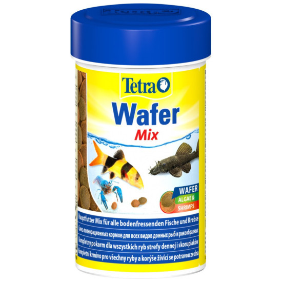 Корм для риб Tetra Wafer Mix для акваріумних донних риб 48 г (таблетки) (4004218812215)