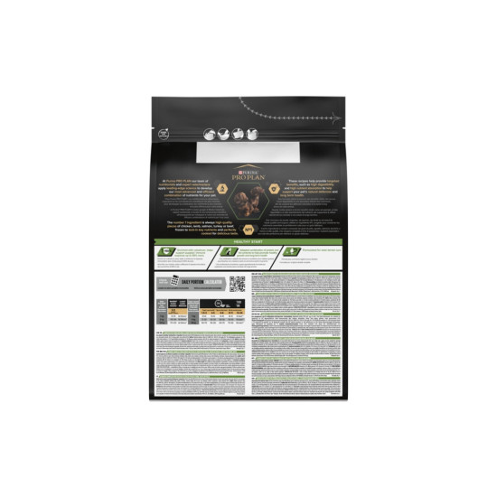 Сухий корм для собак Purina Pro Plan Dog Small&Mini Puppy з куркою і рисом 3 кг (7613035114340)