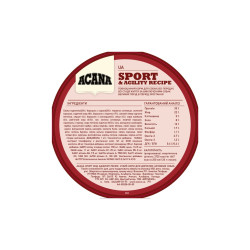 Сухий корм для собак ACANA Sport&Agility Recipe 17 кг (0064992530174)