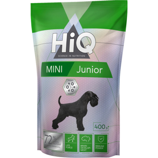 Сухий корм для собак HiQ Mini Junior 400 г (HIQ45866)