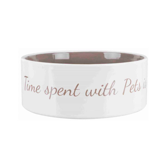 Посуд для собак Trixie Pet's Home 300 мл/12 см (бежевий) (4011905250533)