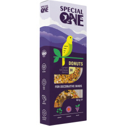 Ласощі для птахів Special One Смородина, ехінацея, виноград для декоративних птахів 60 г (4823082425181)