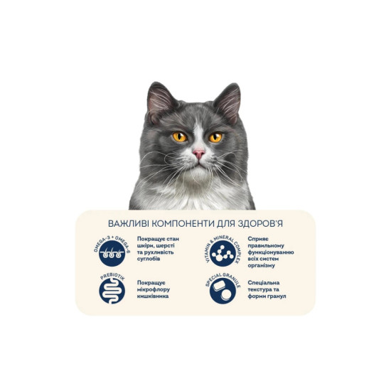 Сухий корм для кішок Home Food For sterilised з куркою та лівером 10 кг (4820235020651)