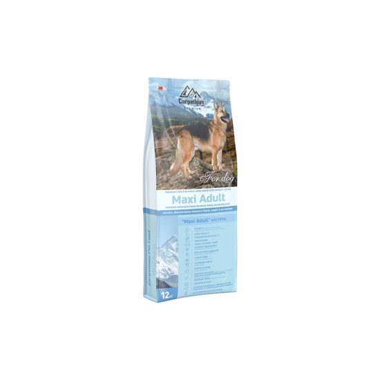 Сухий корм для собак Carpathian Pet Food Maxi Adult 12 кг (4820111140701)