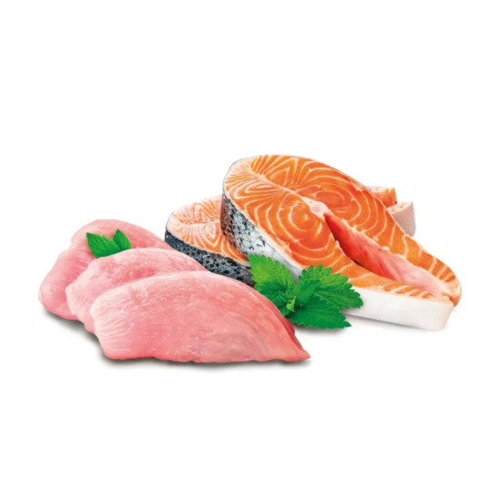 Сухий корм для собак Home Food ADULT MINI Healthy Skin And Shiny Coat з індичкою та лососем 1.6 кг (4820235020361)