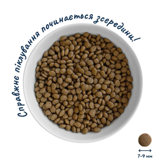 Сухий корм для собак Home Food ADULT MINI Healthy Skin And Shiny Coat з індичкою та лососем 1.6 кг (4820235020361)