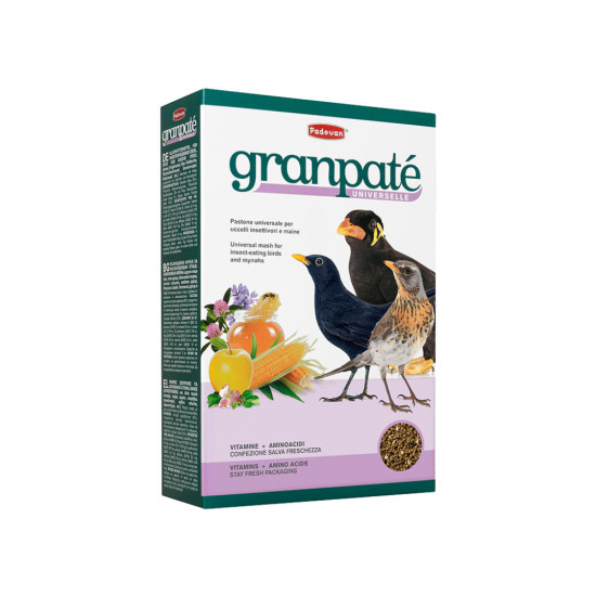 Корм для птахів Padovan Grandpate Universelle для комахоїдних та плодоїдних птахів 1 кг (8001254001913)