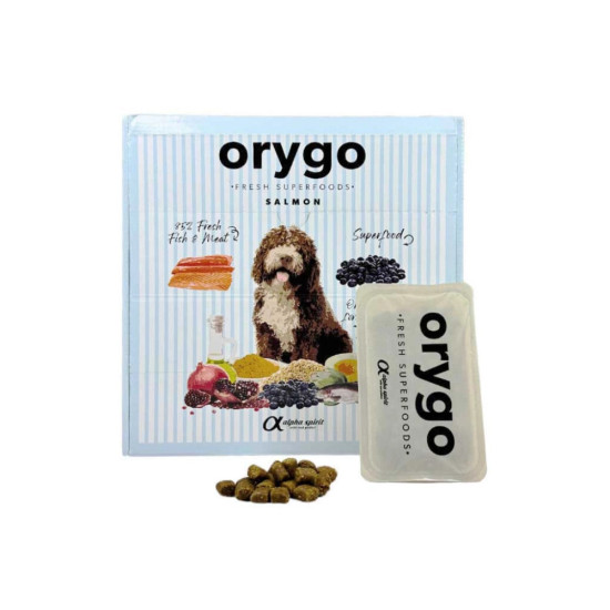 Напіввологий корм для собак Orygo Salmon (18х200 г) 3.6 кг (8436586312152)