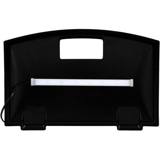 Кришка для акваріума Природа LED LIGHT 40х25 см овальна (4823082419395)