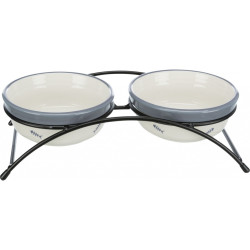 Посуд для котів Trixie Eat on Feet підставка з мисками 300 мл/12 см (4047974247907)