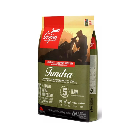 Сухий корм для собак Orijen Tundra 6 кг (0064992185602)
