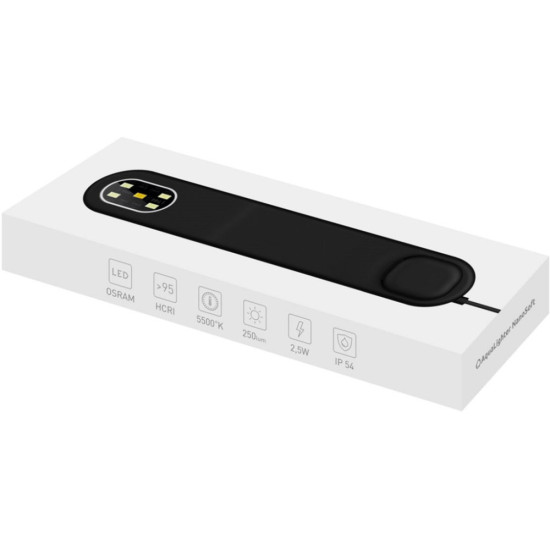 Світильник для акваріума Aqualighter Nano Soft 5500 к 250 люм чорний (87661)