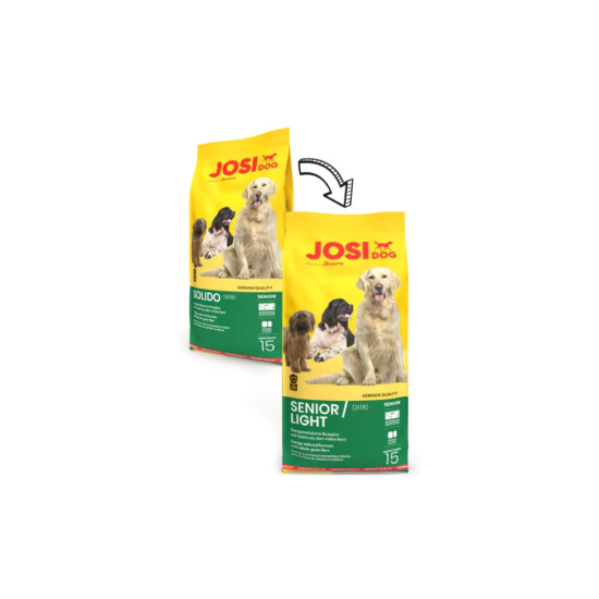 Сухий корм для собак Josera JosiDog Senior/Light 15 кг (4032254783176)