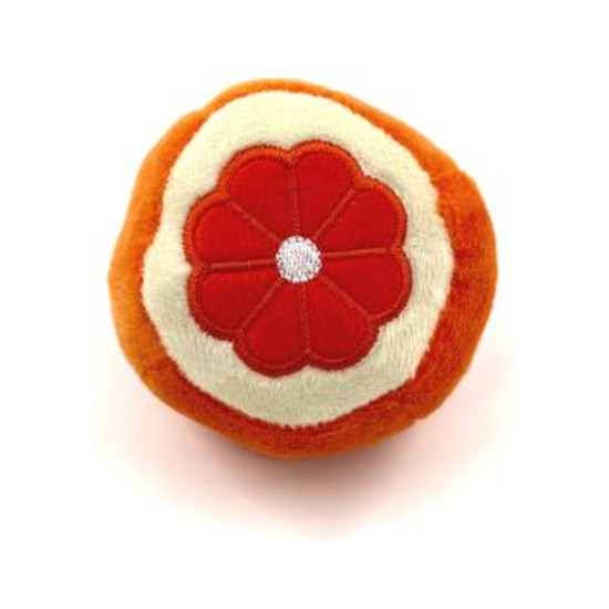 Іграшка для котів Hippie Pet Апельсин 8 см (HIPCT2304042-3)
